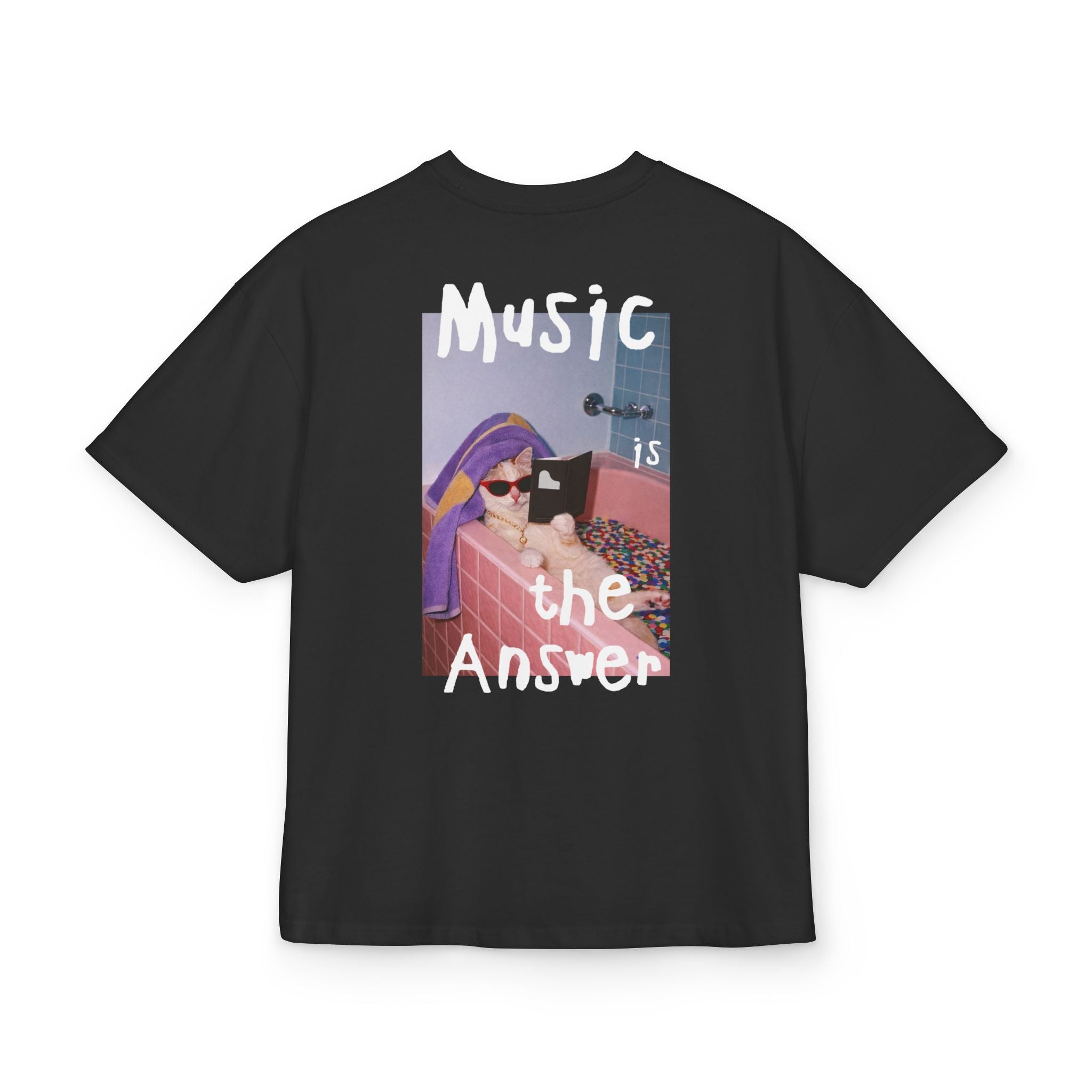 Music Is the Answer - Backprint